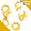 200Pcs Zinc Alloy Lobster Claw Clasps DIY-YW0010-30-4