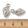 Anti-Tarnish 304 Stainless Steel Pendants STAS-Q334-57P-3