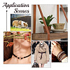 Flat Microfiber Imitation Leather Cord LC-WH0006-07B-05-5