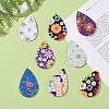 PU Leather Big Pendants FIND-T058-B-M-4