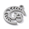 Anti-Tarnish 304 Stainless Steel Pendants LS-STAS-R003-03P-02-2