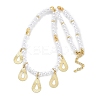 6mm Round ABS Imitation Pearl Beaded Necklaces NJEW-P317-12D-G-2
