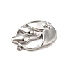 Non-Tarnish 304 Stainless Steel Pendants STAS-E176-04P-3