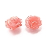 Cherry Quartz Glass Carved Pendants G-S390-03A-2