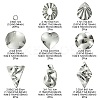 16Pcs 8 Style 201 Stainless Steel Pendants DIY-FS0005-37P-4