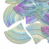 Ion Plating(IP) 201 Stainless Steel Filigree Pendants LS-X-STAS-R102-30-1