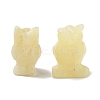 Natural Yellow Jade Carved Figurines DJEW-L023-G03-1