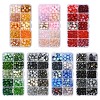 260Pcs 10 Styles Baking Paint Glass Beads DGLA-YW0001-49-2
