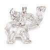 Tibetan Style Alloy Big Pendants PALLOY-I206-01AS-2