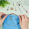 Owl Theme DIY Knitting Tool Sets HJEW-AB00741-3