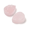 Natural Rose Quartz Cabochons G-K338-40A-02-2