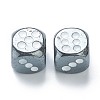 Synthetic Non-magnetic Hematite Cabochons G-M378-02G-2