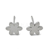 Tarnish Resistant Unisex 304 Stainless Steel Stud Earrings EJEW-E254-08P-1