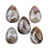 Natural Amethyst Lace Agate Pendants G-A244-12B-1