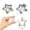 Metal Hollow Star Snap Hair Clips for Women Girls PW-WG27F79-01-1