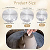3Pcs 3 Styles Aluminum Turntable Base Table Tray FIND-SP0004-52-2