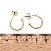 304 Stainless Steel Stud Earring Findings LS-STAS-C161-06G-3