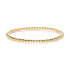 Synthetic Non-magnetic Hematite Beaded Stretch Bracelets for Men Women YP2747-2-1