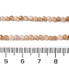 Natural Pink Shell Beads Strands SHEL-D002-A01-3mm-5