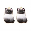 Alloy Enamel Pendants ENAM-M046-12G-B-2