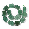 Natural Green Aventurine Beads Strands G-C098-A25-01-3