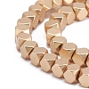 Non-magnetic Synthetic Hematite Beads Strands G-H270-01G-01-3