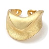 Rack Plating Brass Cuff Finger Rings for Women RJEW-C114-13C-G-2