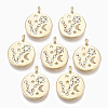 Alloy Pendants PALLOY-S135-001B-NR-1