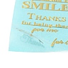 Brass Self-Adhesive Picture Stickers DIY-C059-01B-5