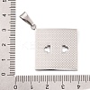 Non-Tarnish 304 Stainless Steel Pendants STAS-K283-05P-3