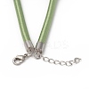 Silk Cord Necklace Making NFS006-3