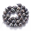 Natural Baroque Pearl Keshi Pearl Beads Strands PEAR-S021-184-2