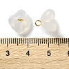 Natural Agate Osmanthus Flower Charms G-G179-03-3