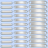 60Pcs 3 Styles 201 Stainless Steel Links/Connectors STAS-BBC0007-44-6