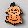 Halloween Themed Food Grade Eco-Friendly Silicone Focal Beads SIL-CJC0012-04C-1