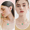 6Pcs 2 Colors Brass Pendants KK-BBC0021-45-5