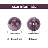 Natural Amethyst Beads Strands G-OC0001-63-10mm-2