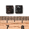 2-Hole Opaque Glass Seed Beads SEED-S023-30C-28-3