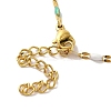 304 Stainless Steel Dapped Chains Necklaces LS-NJEW-B077-02G-3