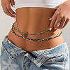 3Pcs Glass Seed Beaded Layered Waist Chains for Summer Beach WG49EE4-02-2