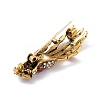 Halloween Theme Rhinestone Skeleton Hand Brooch Pin LS-JEWB-F018-01AG-3