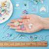 DIY Mermaid and Fishtail Shape Drop Earring Making Kit DIY-SC0018-15-3