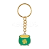 Alloy Enamel Pendant Keychain KEYC-JKC00622-03-1