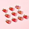 10Pcs Transparent Acrylic Pendants MACR-FS0002-08C-9