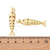 Rack Plating Brass Micro Pave Cubic Zirconia Pendants KK-M309-38D-G-3