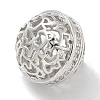 Rack Plating Brass Micro Pave Clear Cubic Zirconia Pendants KK-L224-005P-2