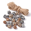 DIY Wood Beaded Pendant Display Decoration Making Kit DIY-YW0005-97-3
