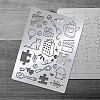 Stainless Steel Cutting Dies Stencils DIY-WH0289-049-7