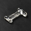 Transparent Resin Alphabet Pendants LS-RESI-C028-02I-4