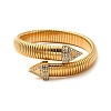 304 Stainless Steel Stretch Bracelets for Women BJEW-A031-03G-2